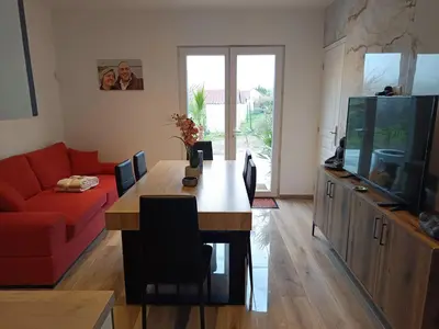 Télévision ou salle de divertissement dans l'établissement gîte dans endroit atypique