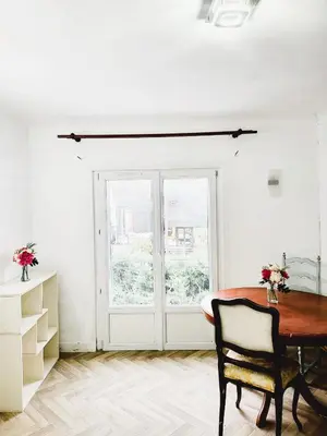 Coin salon dans l'établissement Appartement de 60m2 à 20 minutes de Paris