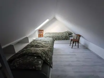 Un ou plusieurs lits dans un hébergement de l'établissement maison idéale déplacement 4 ou 5 personnes