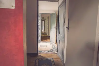 Un ou plusieurs lits dans un hébergement de l'établissement Chateau De Grosfy