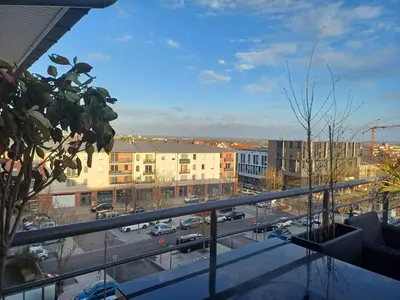 Balcon ou terrasse dans l'établissement Le NewYorkais - Terrasse Avec Vue Sur La Ville