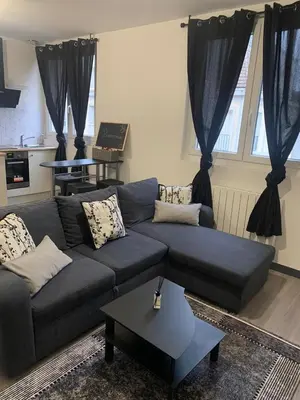 Coin salon dans l'établissement résidence Nassau3 F2 2eme étage