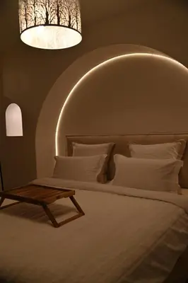Un ou plusieurs lits dans un hébergement de l'établissement Suite and spa jacuzzi sauna proche Paris