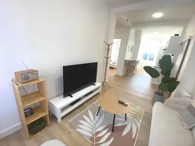 Télévision ou salle de divertissement dans l'établissement Coeur de ville - Appartement 2 chambres