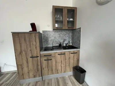 Cuisine ou kitchenette dans l'établissement Amiens, appart douillet 2-4P