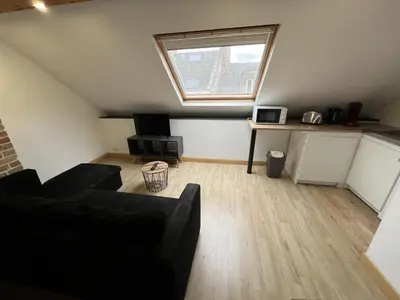 Cuisine ou kitchenette dans l'établissement Amiens, sous les toits 4-6 pers