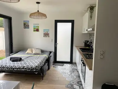 Un ou plusieurs lits dans un hébergement de l'établissement gîte Le larris val