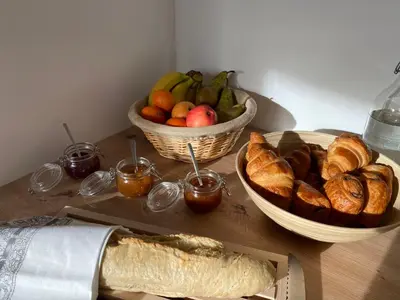 Nourriture dans le B&B/chambre d'hôtes ou à proximité