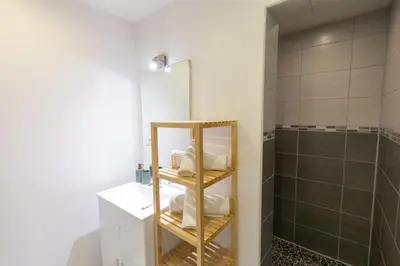 Salle de bains dans l'établissement Le Végétal - 5 min à pied du centre avec jardin