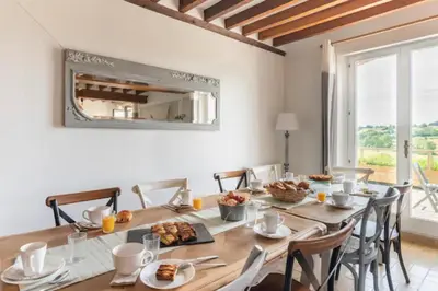 Nourriture dans la maison de vacances ou à proximité