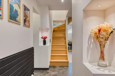 Plan de l'établissement Rose écrin de charme avec parking terrasse privée et jardin partagé
