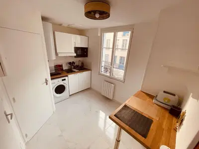 Cuisine ou kitchenette dans l'établissement Paradis secret - 363