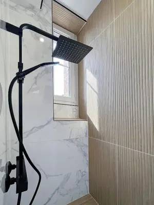 Salle de bains dans l'établissement L'Écrin Dieppois - Proche Plage & Parking Gratuit