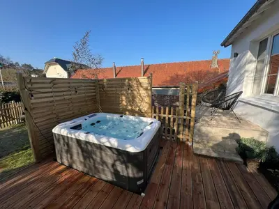 Plan de l'établissement Appartement avec Jacuzzi - Accès Piscine partagée