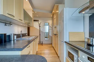 Cuisine ou kitchenette dans l'établissement Cocon Lumineux - Parking gratuit