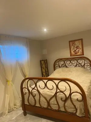 Un ou plusieurs lits dans un hébergement de l'établissement Maison bord de Seine