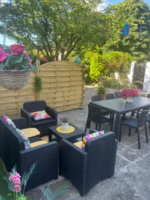 Jardin de l'établissement Maison bord de Seine