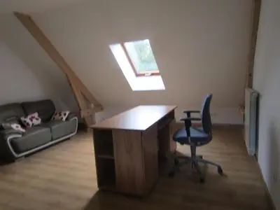 Coin salon dans l'établissement chez Flo gite de vacances