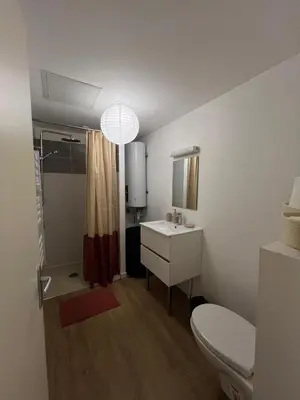 Salle de bains dans l'établissement Le Presbytère secret - Centre & Gare à pied
