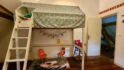 Plan de l'établissement La Charreterie - Maison de charme avec jardin & aire de jeux - Côte d'Albâtre
