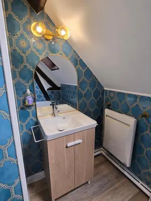 Plan de l'établissement Maison Normande bord de rivière