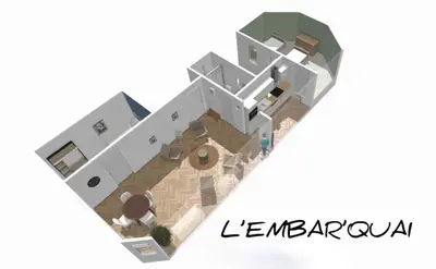 Plan de l'établissement L'Embar'quai