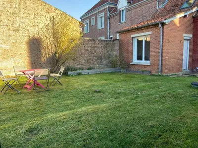 Jardin de l'établissement Gîte de la Vallée de Somme