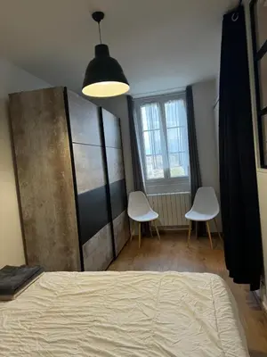 Un ou plusieurs lits dans un hébergement de l'établissement Logement au pied de la gare