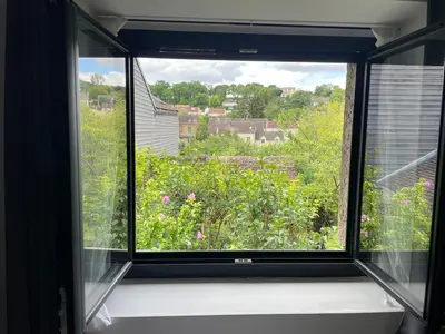 Balcon ou terrasse dans l'établissement La maison du 1, Vexin