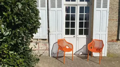 Plan de l'établissement Appartement charmant à Les Andelys - 36 m² avec jardin