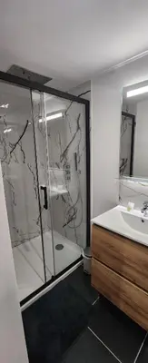 Salle de bains dans l'établissement Studio mezzanine centre-ville