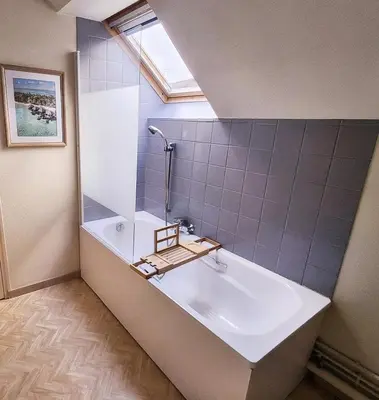 Salle de bains dans l'établissement Serenity Place