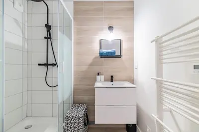 Salle de bains dans l'établissement Une coloc en ville 2 - 376