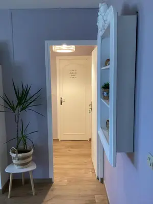 Plan de l'établissement Chambre d'hôtes la Suite Maximinoise parking privé à 5mn de Chantilly et à proximité de Senlis et autoroute A1,Parc Astérix, Pierrefonds, Compiegne, Aéroport Roissy Charles de Gaulle