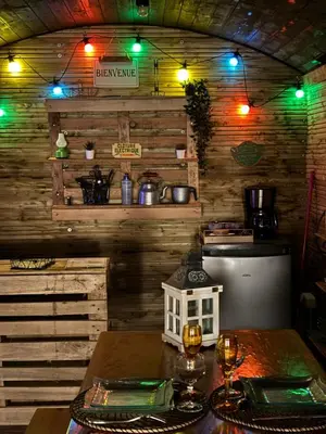 Plateau bouilloire dans l'établissement Wagonlit 27