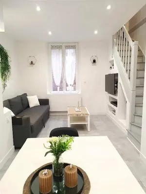 Coin salon dans l'établissement La petite maison