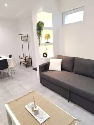 Coin salon dans l'établissement La petite maison