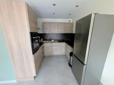 Cuisine ou kitchenette dans l'établissement Le cottage du moulin - NETFLIX - WiFi - Garage