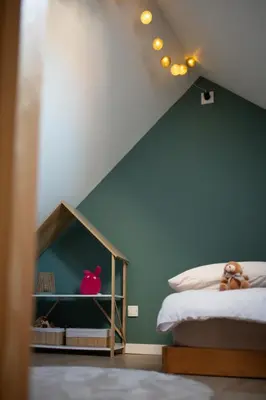Un ou plusieurs lits dans un hébergement de l'établissement App Marguerite - Villa Bon Accueil proche mer