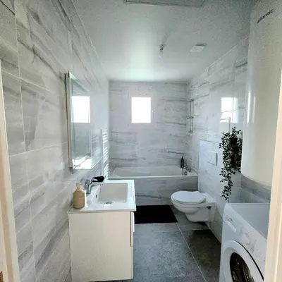 Salle de bains dans l'établissement Urban Zen - Freneuse