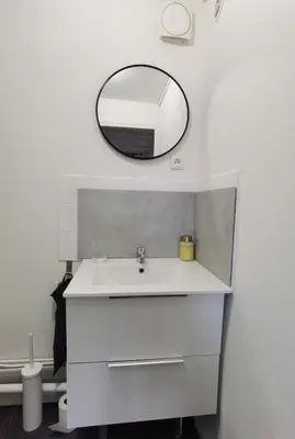 Salle de bains dans l'établissement Duplex 2 - Proche du Jardin des Plantes
