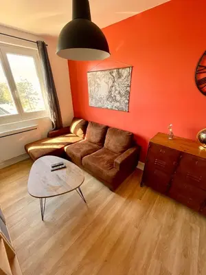 Coin salon dans l'établissement Appartement 3 Chambres & Dernier étage