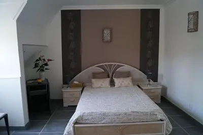 Un ou plusieurs lits dans un hébergement de l'établissement Le Relais De Dalibray