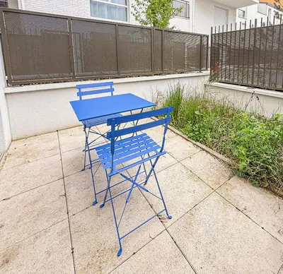 Plan de l'établissement Studio moderne avec terrasse privée et parking