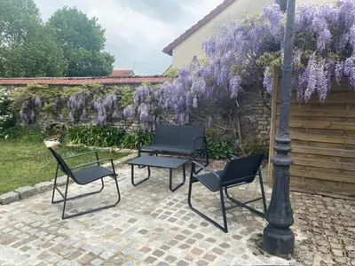 Jardin de l'établissement La Parenthèse Impressionniste