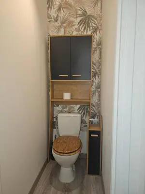 Salle de bains dans l'établissement Le REFUGE DIEPPOIS plein centre ville BY HOLIDIEPPE