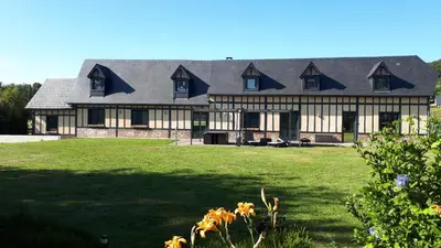 Jardin de l'établissement La Longère Des Nuits De Varenne