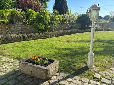 Jardin de l'établissement La cabane au fond du jardin