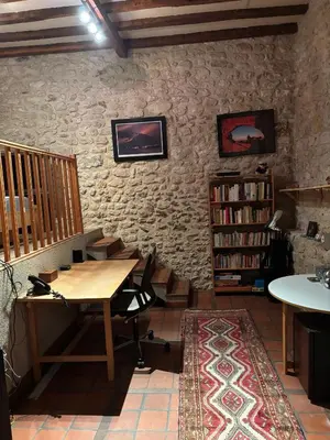 Bibliothèque dans le B&B/chambre d'hôtes