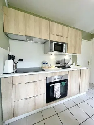 Cuisine ou kitchenette dans l'établissement L épicentre Gare d Amiens